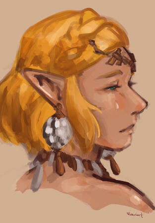 Zelda Portrait Zelda Portrait